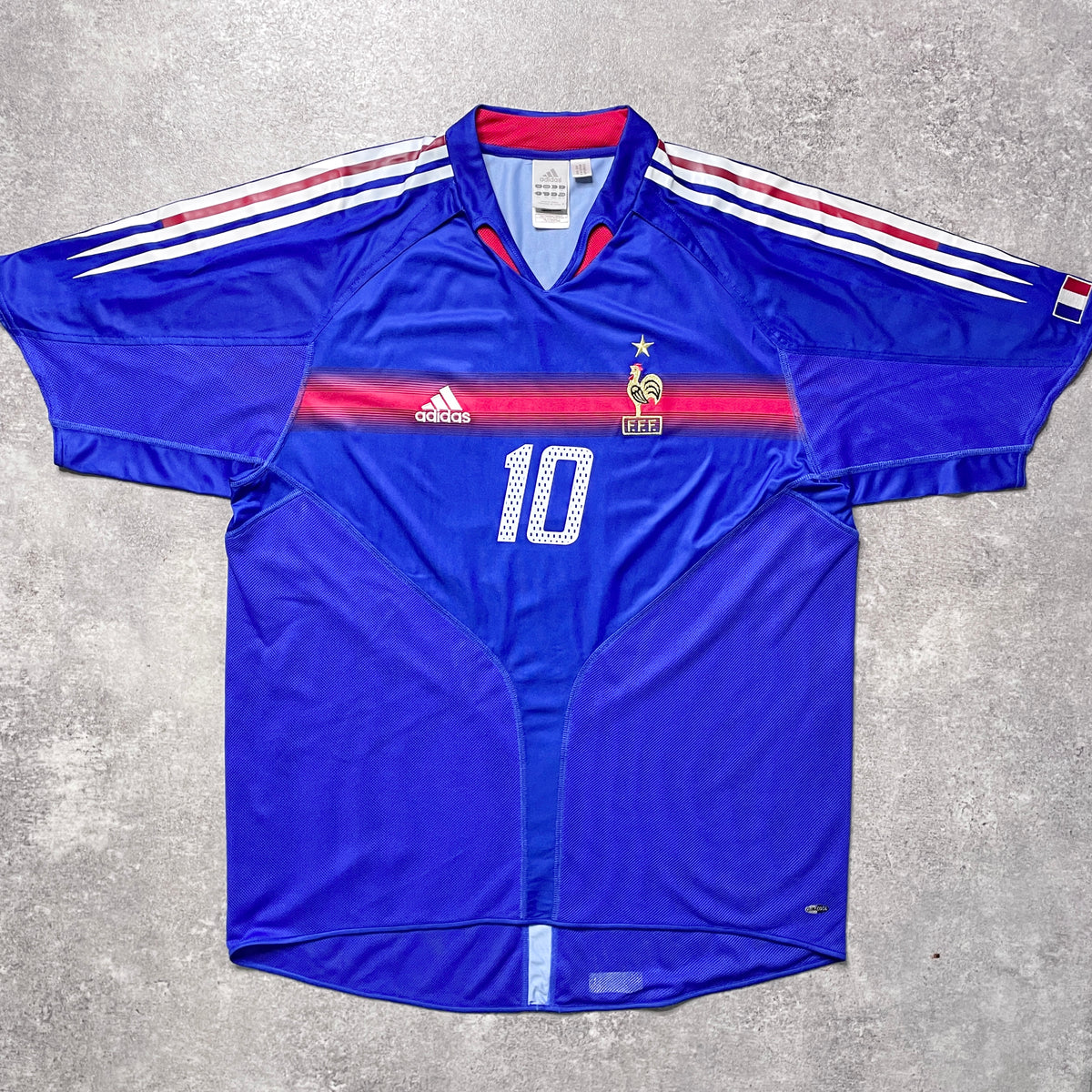 【正規品2004-2006 adidas France home ZIDANE #10】