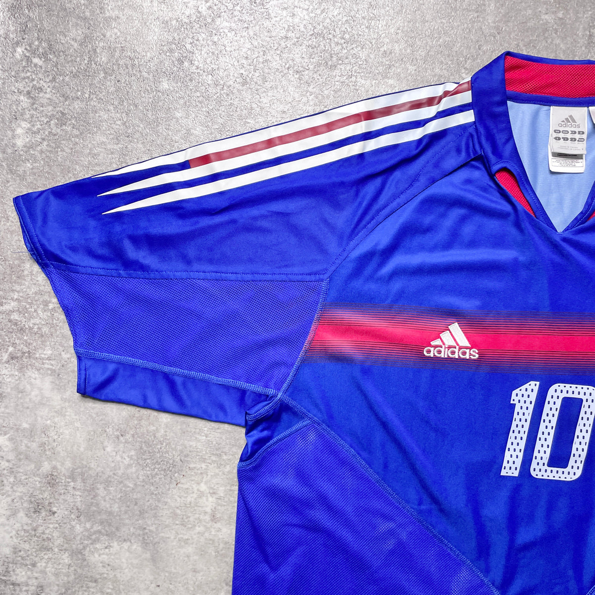 【正規品2004-2006 adidas France home ZIDANE #10】