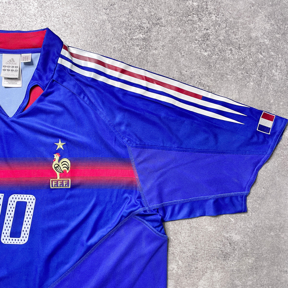 【正規品2004-2006 adidas France home ZIDANE #10】
