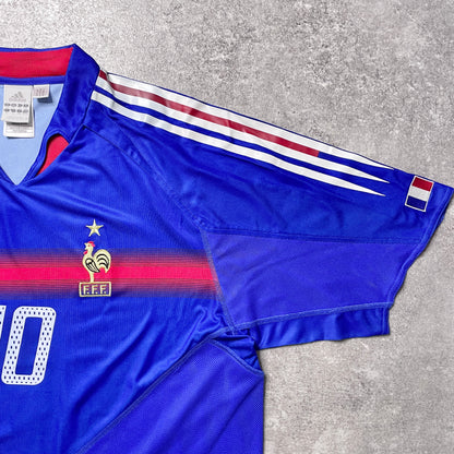 【正規品2004-2006 adidas France home ZIDANE #10】