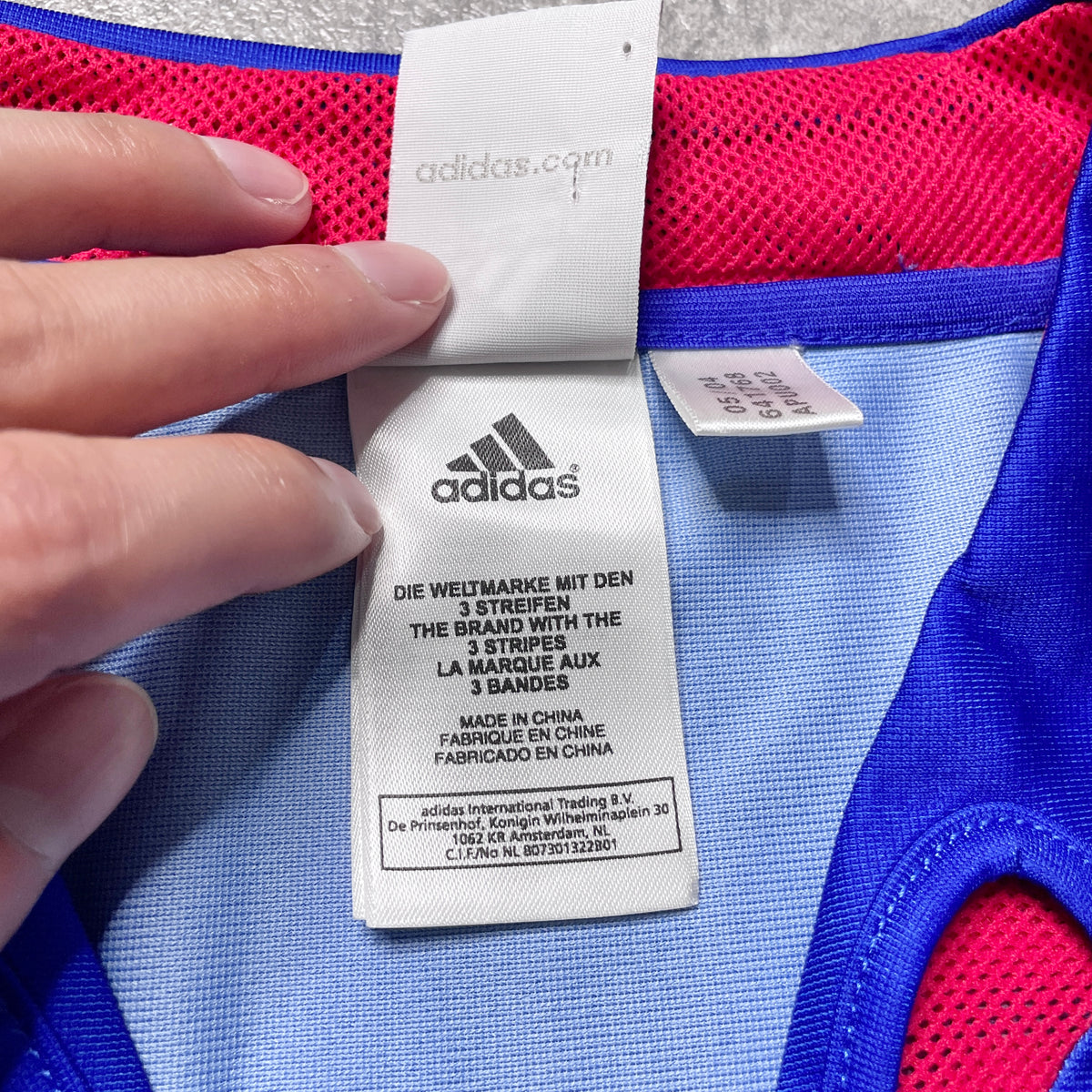 【正規品2004-2006 adidas France home ZIDANE #10】