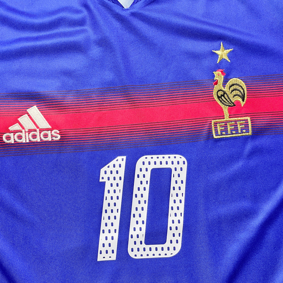 【正規品2004-2006 adidas France home ZIDANE #10】