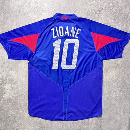 【正規品2004-2006 adidas France home ZIDANE #10】