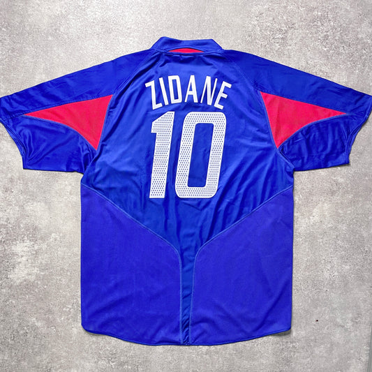 【正規品2004-2006 adidas France home ZIDANE #10】