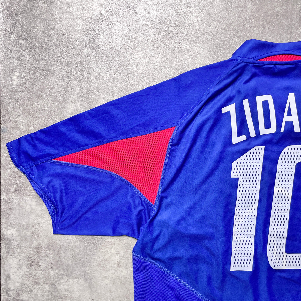【正規品2004-2006 adidas France home ZIDANE #10】
