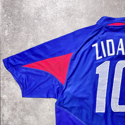 【正規品2004-2006 adidas France home ZIDANE #10】
