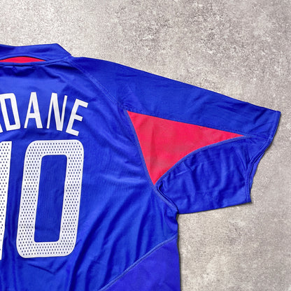 【正規品2004-2006 adidas France home ZIDANE #10】
