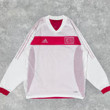 【正規選手支給品2002 adidas Turkey home L/S shirt】