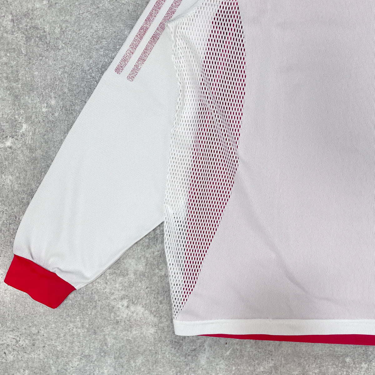 【正規選手支給品2002 adidas Turkey home L/S shirt】