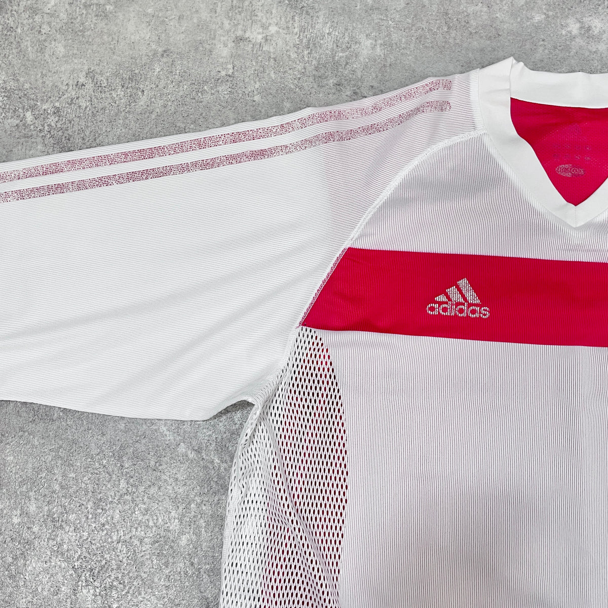 【正規選手支給品2002 adidas Turkey home L/S shirt】