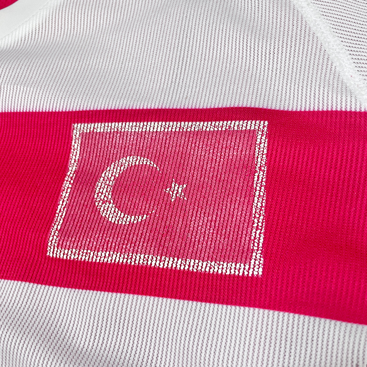 【正規選手支給品2002 adidas Turkey home L/S shirt】