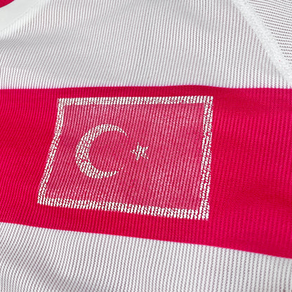 【正規選手支給品2002 adidas Turkey home L/S shirt】