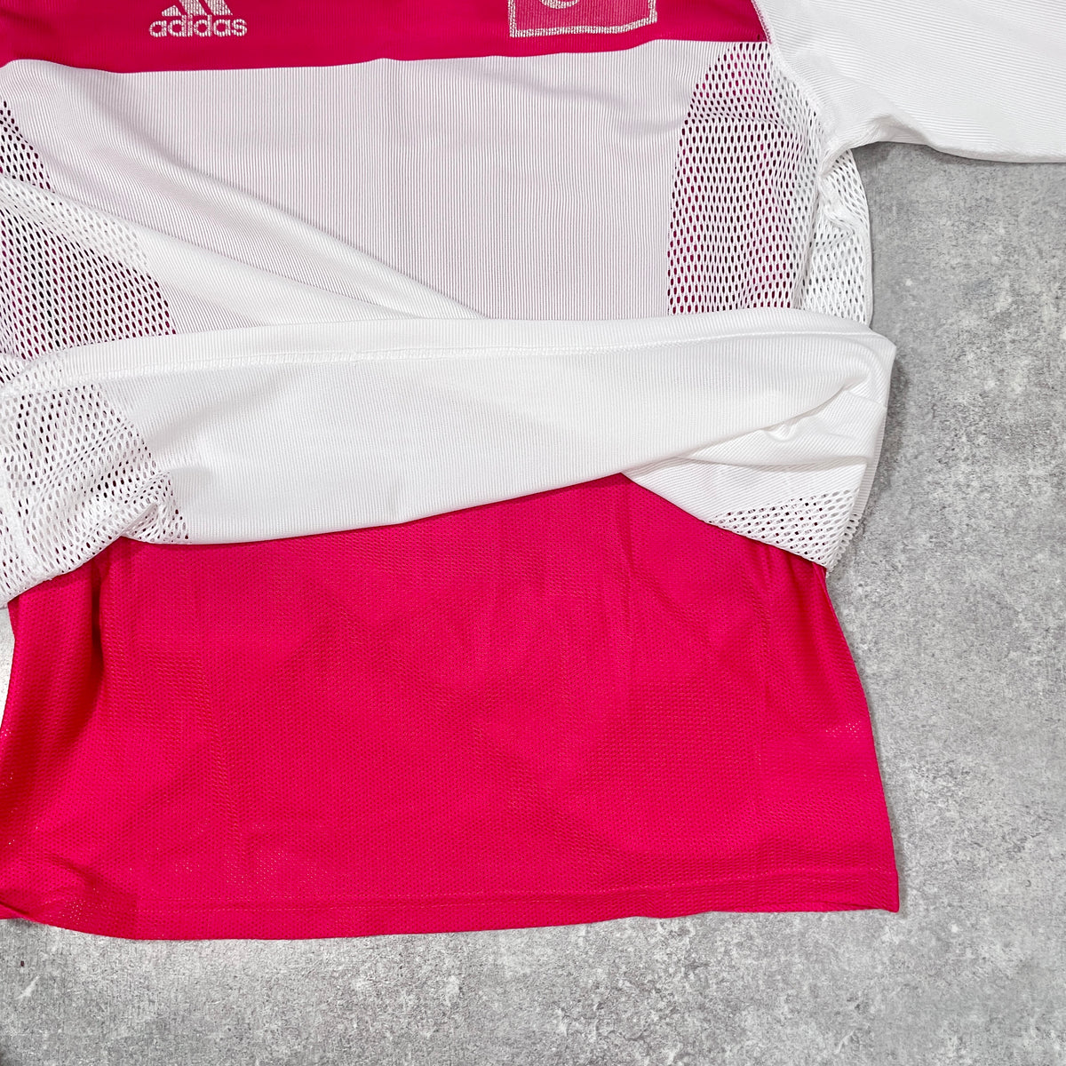 【正規選手支給品2002 adidas Turkey home L/S shirt】