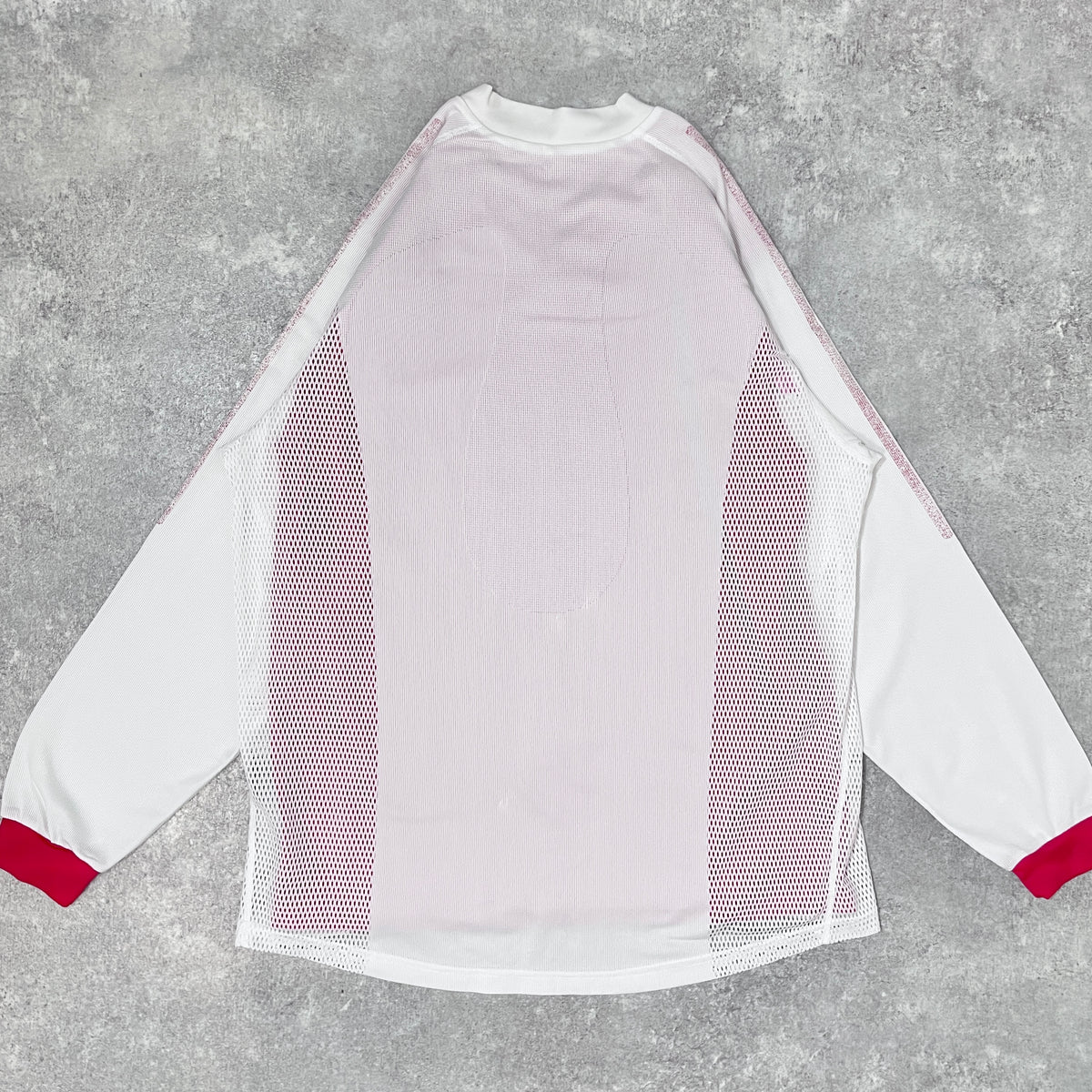 【正規選手支給品2002 adidas Turkey home L/S shirt】