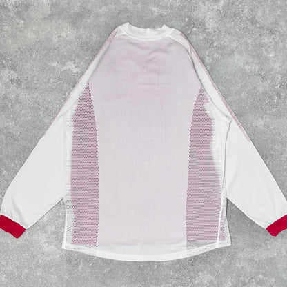 【正規選手支給品2002 adidas Turkey home L/S shirt】