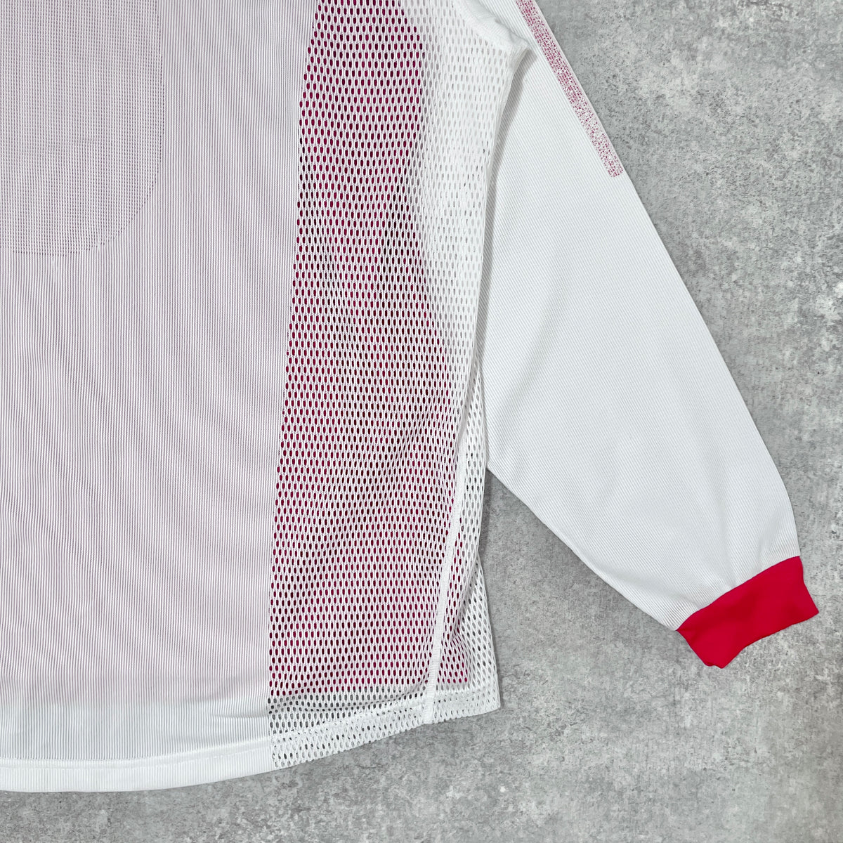 【正規選手支給品2002 adidas Turkey home L/S shirt】