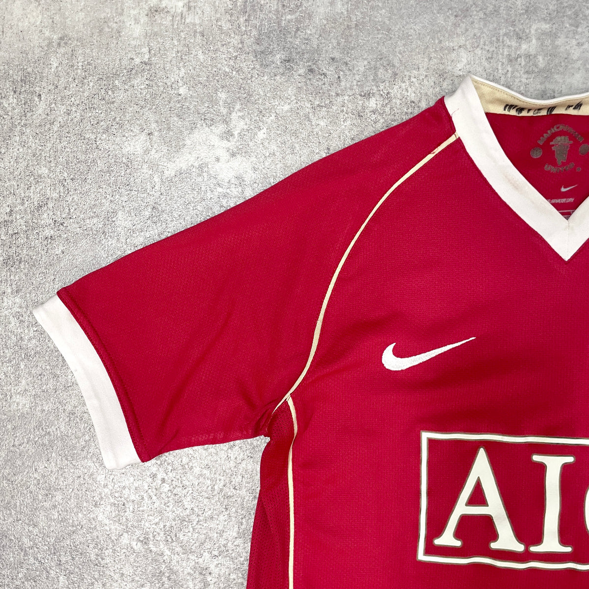【正規品2006-2007 NIKE Manchester United home RONALDO #7】