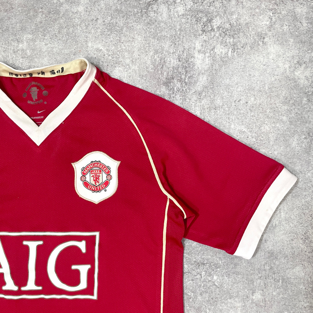 【正規品2006-2007 NIKE Manchester United home RONALDO #7】