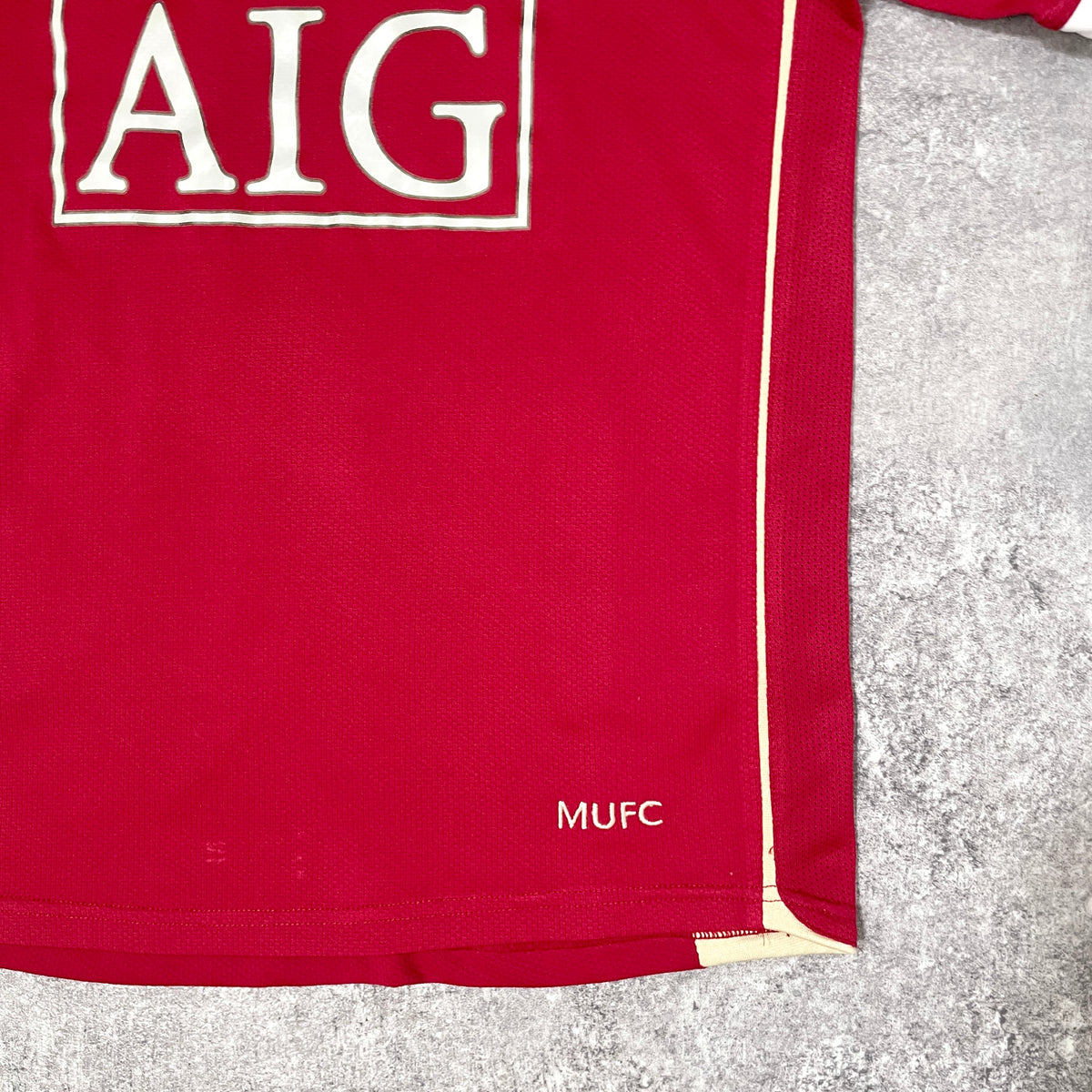 【正規品2006-2007 NIKE Manchester United home RONALDO #7】