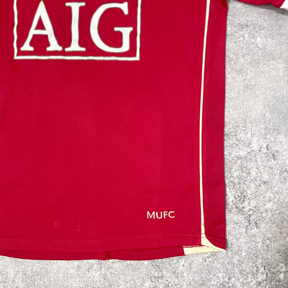 【正規品2006-2007 NIKE Manchester United home RONALDO #7】