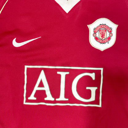 【正規品2006-2007 NIKE Manchester United home RONALDO #7】