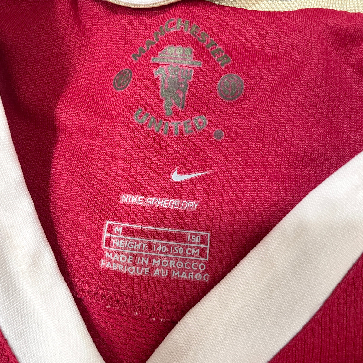【正規品2006-2007 NIKE Manchester United home RONALDO #7】