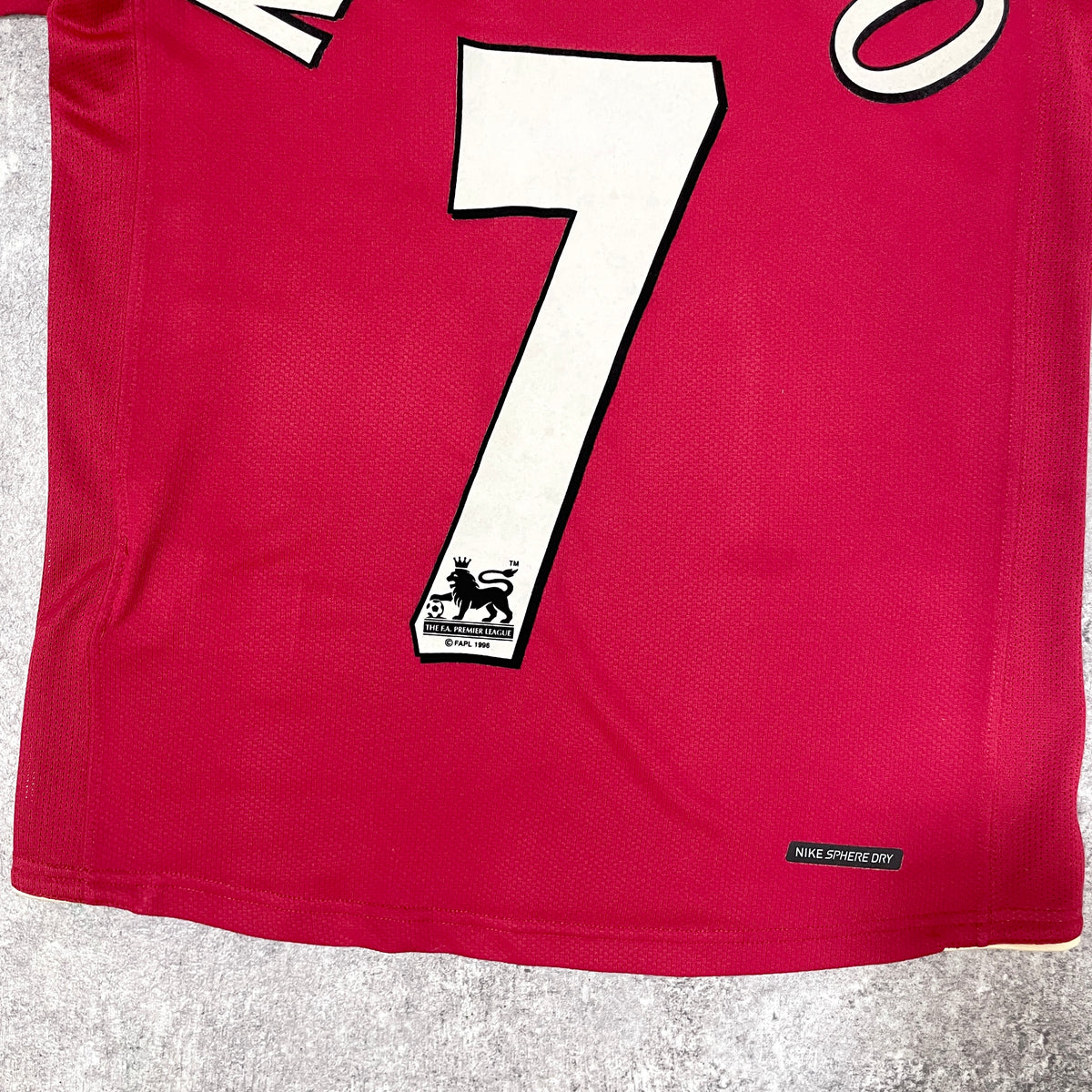 【正規品2006-2007 NIKE Manchester United home RONALDO #7】