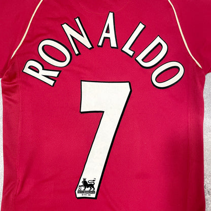 【正規品2006-2007 NIKE Manchester United home RONALDO #7】
