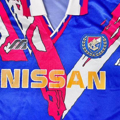 【正規品1993-1994 Mizuno 日産FC横浜マリノス home shirt】
