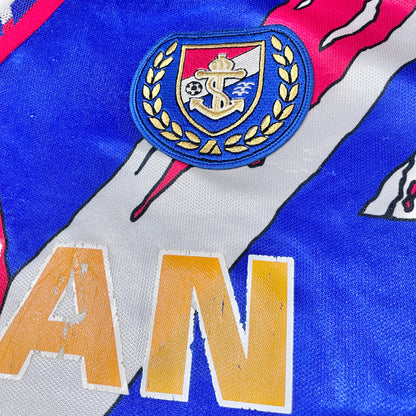 【正規品1993-1994 Mizuno 日産FC横浜マリノス home shirt】