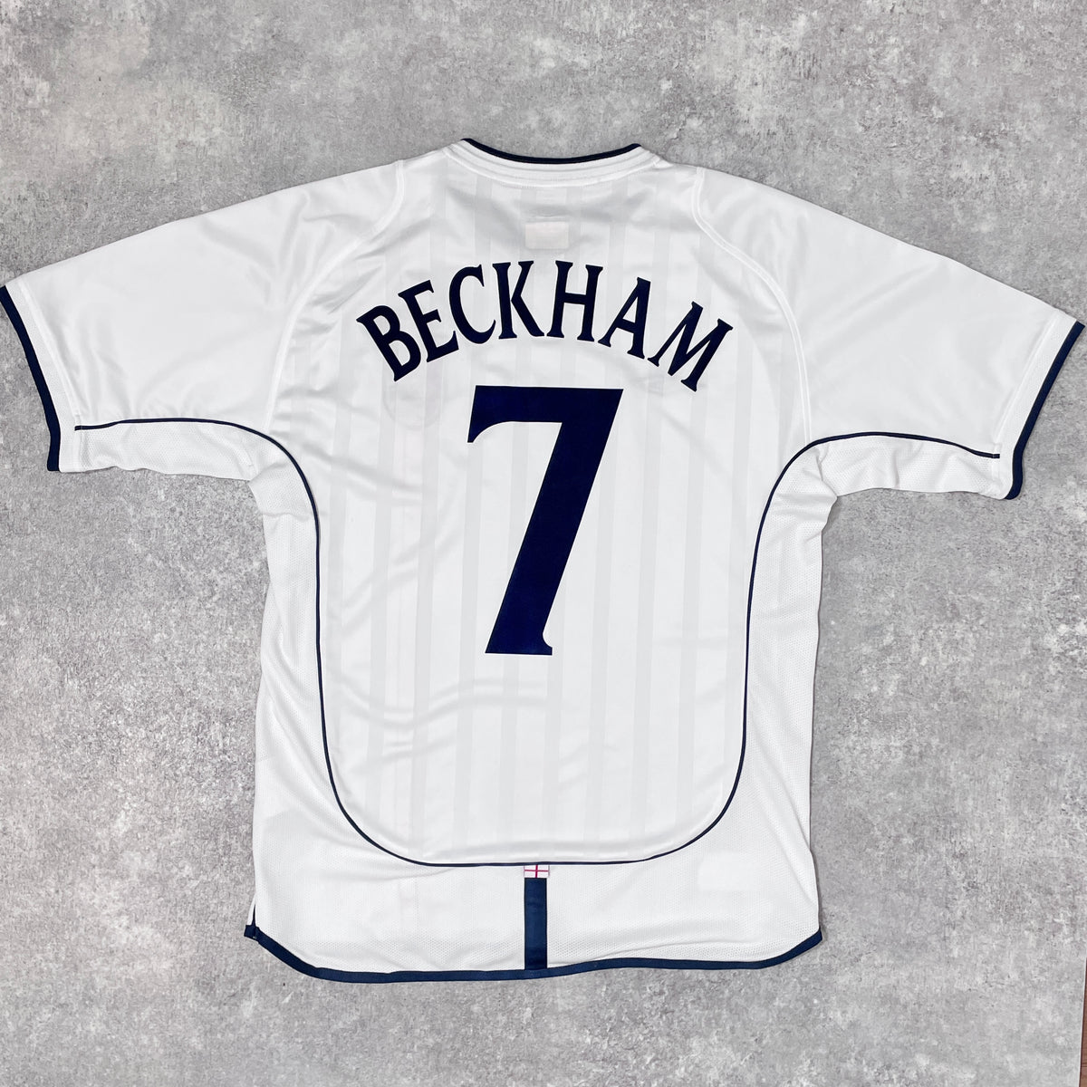 【正規品2001-2003 Umbro England Home Beckham #7】