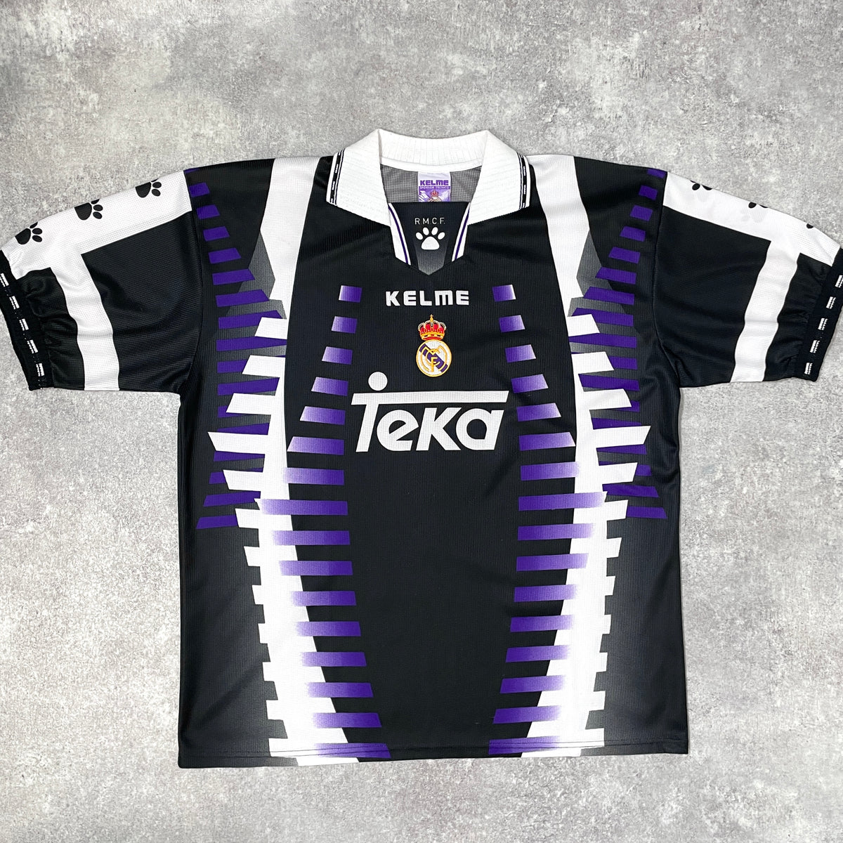 【正規品1997-1999 KELME Real Madrid away shirt】