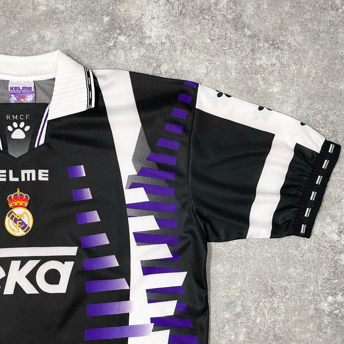 【正規品1997-1999 KELME Real Madrid away shirt】