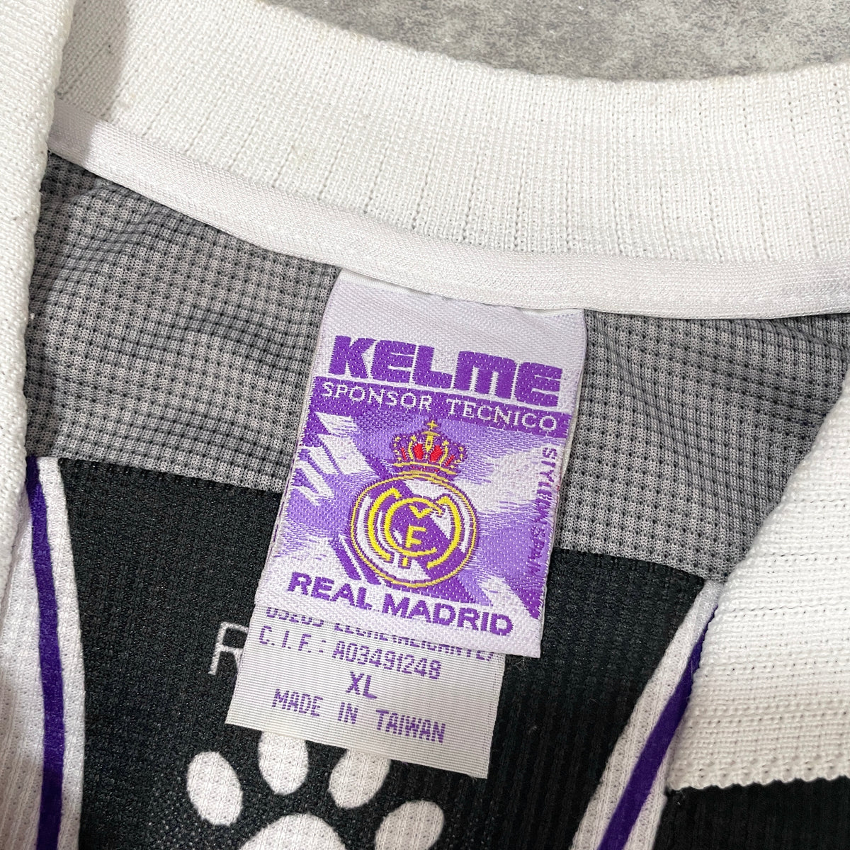 【正規品1997-1999 KELME Real Madrid away shirt】