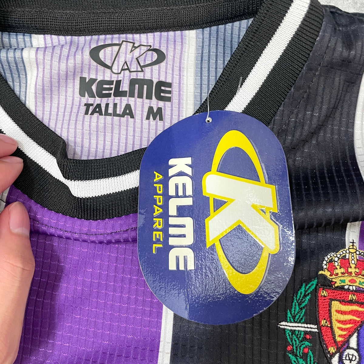 【BNWT正規品1999-2001 KELME Real Valladolid home shirt】