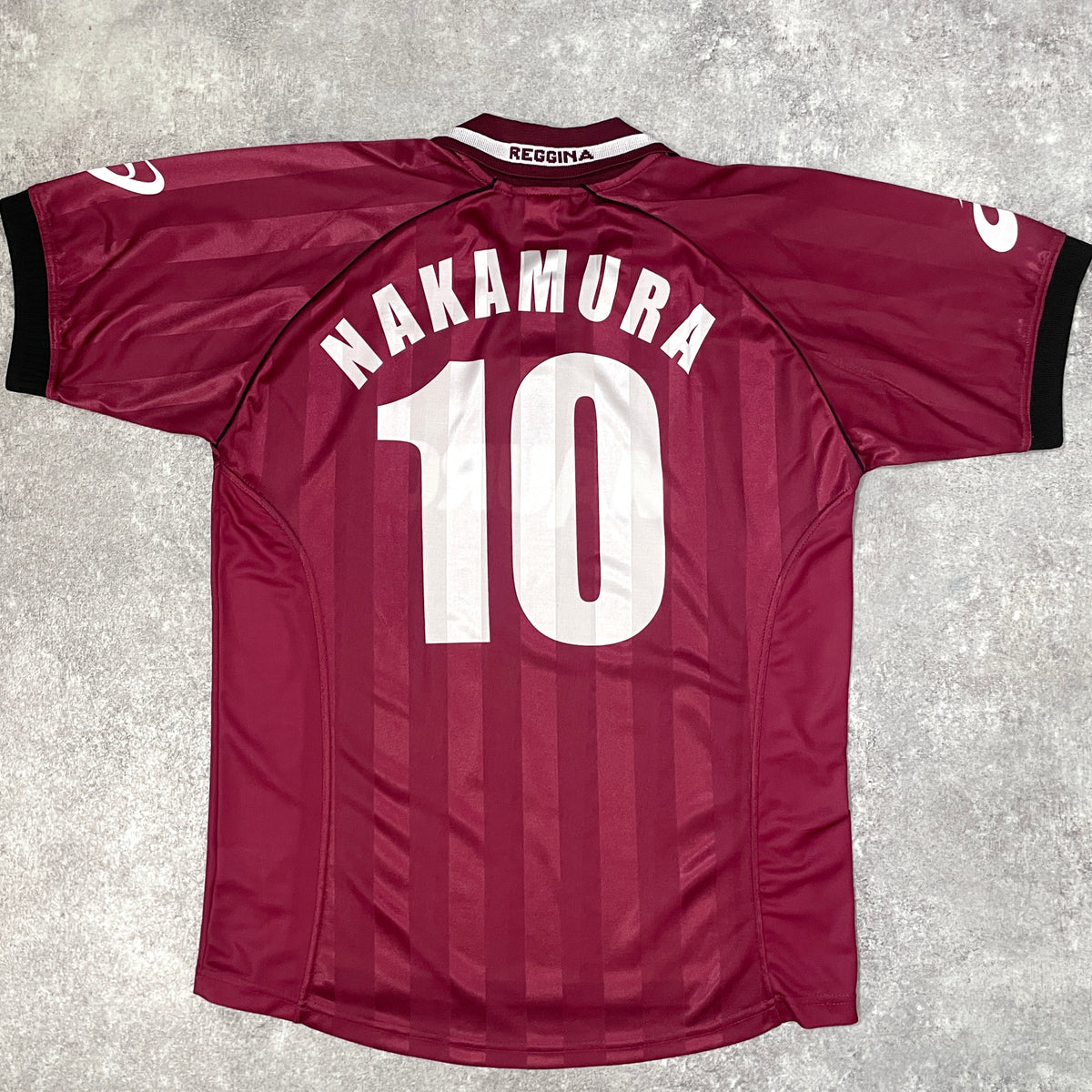【正規品2002-2003 asics REGGINA home NAKAMURA #10】