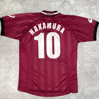 【正規品2002-2003 asics REGGINA home NAKAMURA #10】