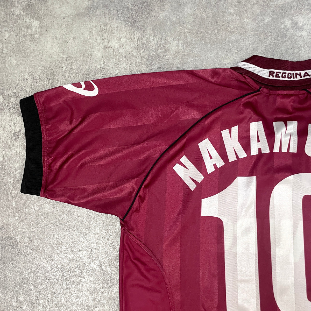 【正規品2002-2003 asics REGGINA home NAKAMURA #10】
