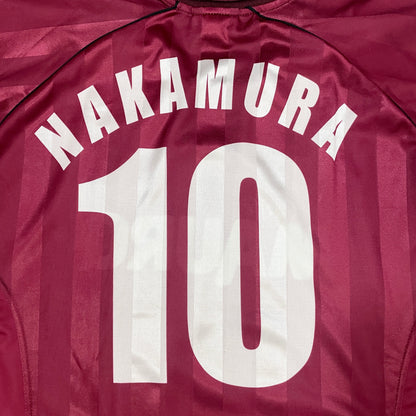 【正規品2002-2003 asics REGGINA home NAKAMURA #10】