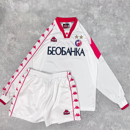【正規品1996-1998 Kappa Red Star Belgrade away shirt】