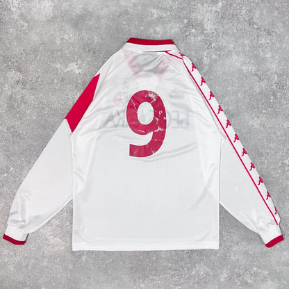 【正規品1996-1998 Kappa Red Star Belgrade away shirt】