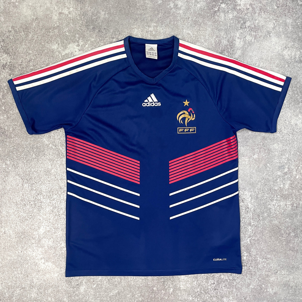 【正規品2009-2011 adidas France home shirt】