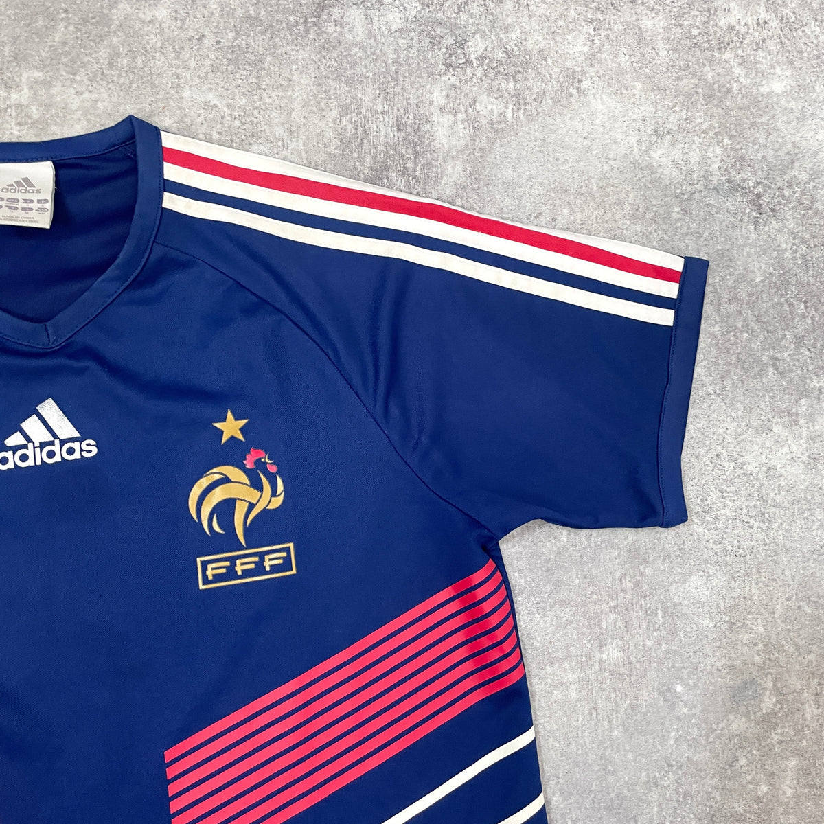 【正規品2009-2011 adidas France home shirt】
