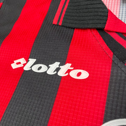 【正規品1997-1998 Lotto AC Milan home L/S #10】