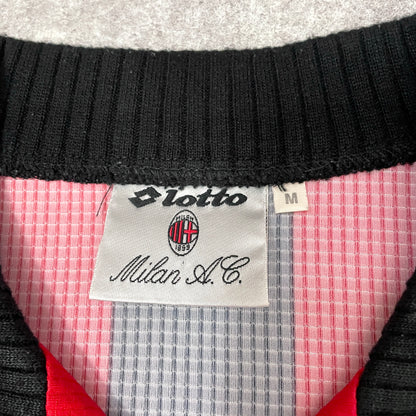 【正規品1997-1998 Lotto AC Milan home L/S #10】