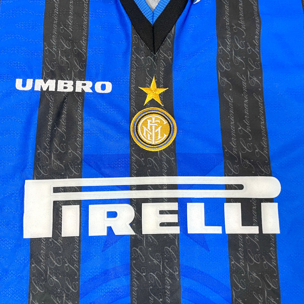 【正規品1997-1998 Umbro Inter home Ronaldo #10】