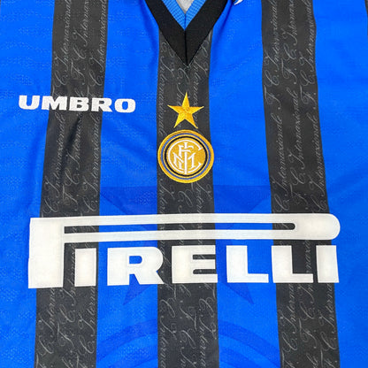 【正規品1997-1998 Umbro Inter home Ronaldo #10】