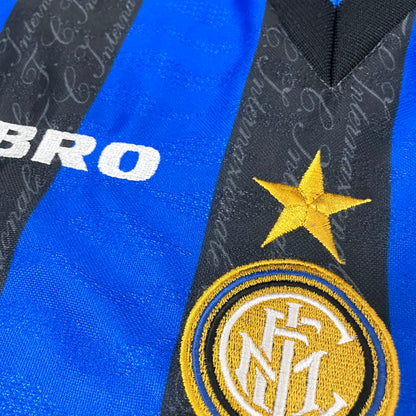 【正規品1997-1998 Umbro Inter home Ronaldo #10】