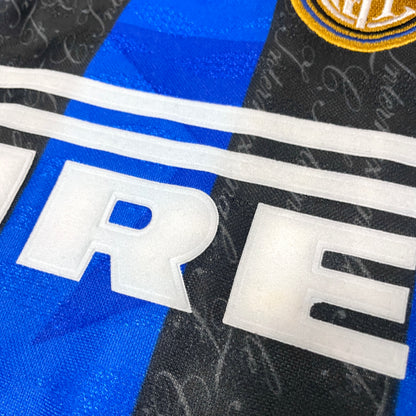【正規品1997-1998 Umbro Inter home Ronaldo #10】