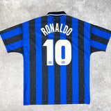 【正規品1997-1998 Umbro Inter home Ronaldo #10】